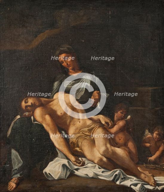Pieta, 18th century. Creator: After Annibale Carracci  (1560-1609)    .