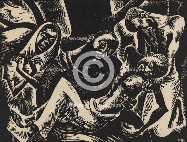 Pieta, 1940. Creator: Marion Kronfeld.