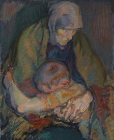 Pietà, 1916. Creator: Magnus Enckell
