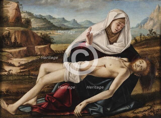 Pietà. Creator: Carpaccio, Vittore (1460-1526).