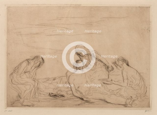 Pieta. Creator: Jean Louis Forain (French, 1852-1931).