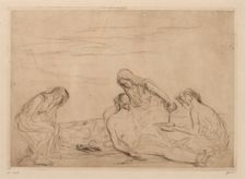 Pieta. Creator: Jean Louis Forain (French, 1852-1931)
