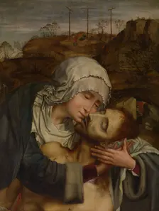 Pietà. Creator: Massys, Quentin (1466-1530)