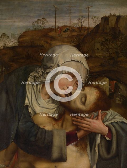 Pietà. Creator: Massys, Quentin (1466-1530).