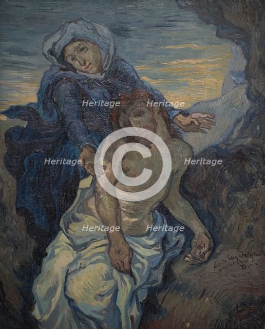 Pietà (after Delacroix).
