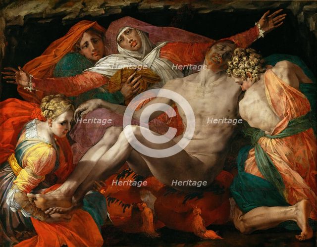 Pietà, Between 1530 and 1535. Creator: Rosso Fiorentino (1495-1540).