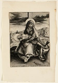Pietà, c.1550. Creator: Unknown