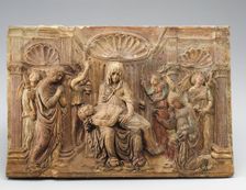 Pieta, c1470. Creators: Francesco di Cristoforo Riccomani, Leonardo di Cristoforo Riccomani