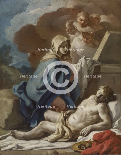 Pietà, c1725-1730. Creator: Francesco de Mura.