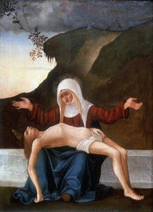 Pieta early 16th century. Artist: Lodovico Mazzolini