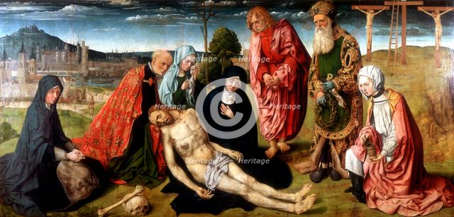 'Pieta of Saint-Germain-des-Pres', c1500. Artist: Anon