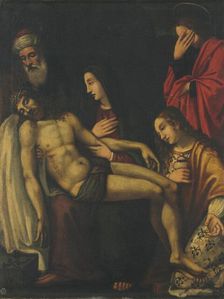 Pietà, late 1500s. Creator: Unknown