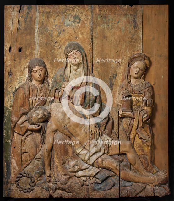 Pietà (Lamentation), French, early 16th century. Creator: Unknown.