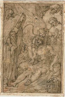 Pietà, n.d. Creator: Giovanni Battista Castello