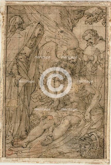 Pietà, n.d. Creator: Giovanni Battista Castello.