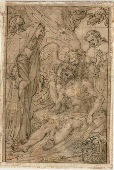 Pietà, n.d. Creator: Giovanni Battista Castello