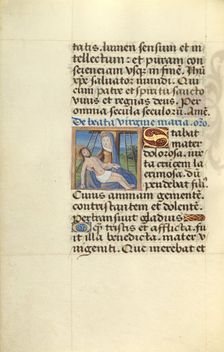 Pietà; Poncher Hours, about 1500. Creator: Master of Jacques de Besancon