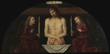 Pietà with Two Angels, 1488-1490. Creator: Bergognone, Ambrogio (1453-1523)