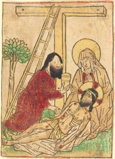 Pietà with Saint John, 1465/1470. Creator: Unknown