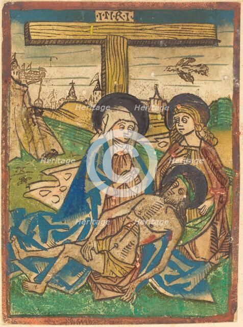 Pietà with Saint John, c. 1475/1485. Creator: Unknown.