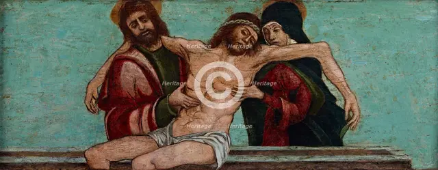 Pietà with Saint John the Evangelist, c1520. Creator: Unknown.