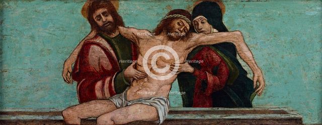Pietà with Saint John the Evangelist, c1520. Creator: Unknown.