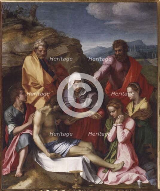 Pietà with Saints (Pietà di Luco), 1523-1524.