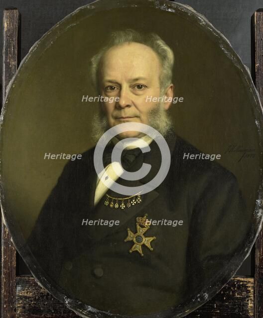 Pieter Mijer (1812-81). Governor-General of the Dutch East Indies, 1876.  Creator: Jan Hendrik Neuman.