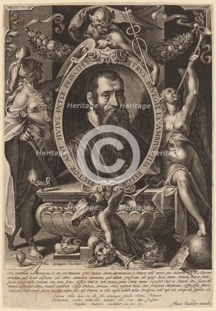 Pieter Brueghel, the Younger, 1606. Creator: Aegidius Sadeler II.