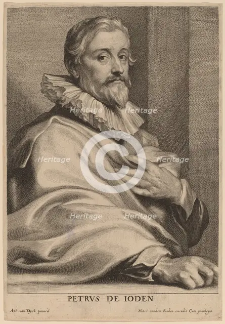 Pieter de Jode the Elder, probably 1626/1641. Creator: Lucas Vorsterman.
