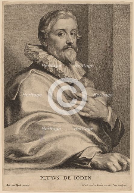 Pieter de Jode the Elder, probably 1626/1641. Creator: Lucas Vorsterman.