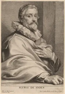 Pieter de Jode the Elder, probably 1626/1641. Creator: Lucas Vorsterman