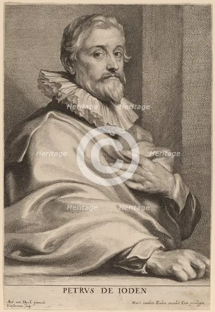 Pieter de Jode the Elder, probably 1626/1641. Creator: Lucas Vorsterman.