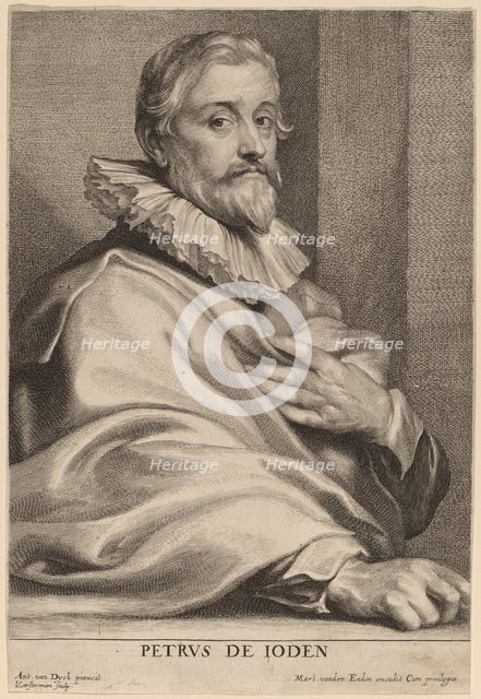 Pieter de Jode the Elder, probably 1626/1641. Creator: Lucas Vorsterman.
