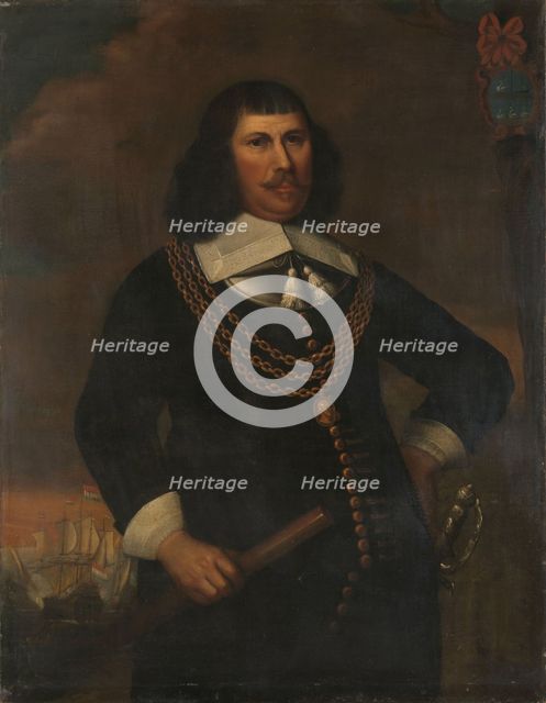 Pieter Florisz (ca. 1605-58), Vice-Admiral of the Northern District, 1650-1720. Creator: Unknown.
