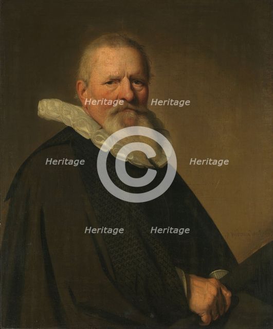 Pieter Jacobsz Schout (1570-1645), Burgomaster of Haarlem, 1641. Creator: Jan Verspronck.
