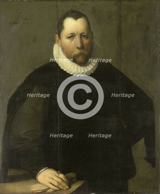 Pieter Jansz Kies (c 1536-97). Burgomaster of Haarlem, 1596. Creator: Cornelis Cornelisz van Haarlem.