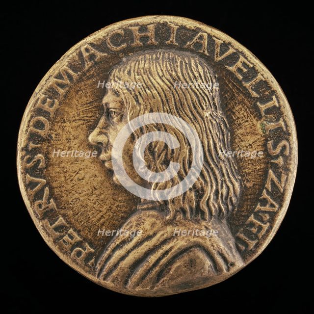 Pietro Machiavelli, 1460/1461-1519 [obverse], c. 1480/1485. Creator: Unknown.