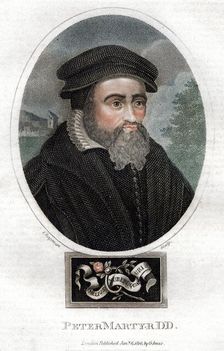 Pietro Martire Vermigli (1499-1562), Italian theologian, 1816.Artist: Chapman & Co