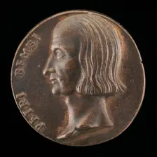 Pietro Bembo, 1470-1547, Cardinal 1538 [obverse], probably 1532. Creator: Valerio Belli