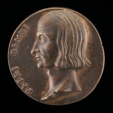 Pietro Bembo, 1470-1547, Cardinal 1538 [obverse], probably 1532. Creator: Valerio Belli