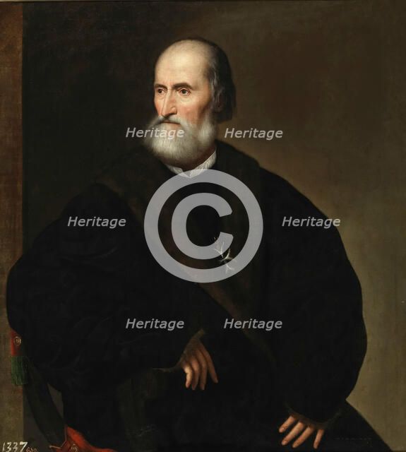 Pietro Bembo as prior of the Knights Hospitaller, ca 1537. Creator: Anonymous.