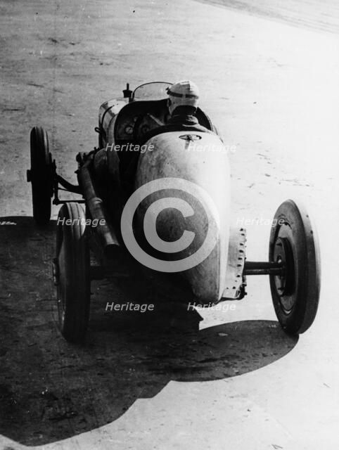 Pietro Bordino driving away in a 2 litre Fiat, 1924. Artist: Unknown