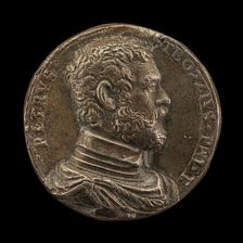 Pietro Strozzi, 1510-1588, Marshall of France 1554 [obverse], c. 1545. Creator: Unknown
