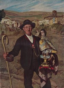 Piety and Alms c1921. Artist: Jose Maria Rodriguez Acosta