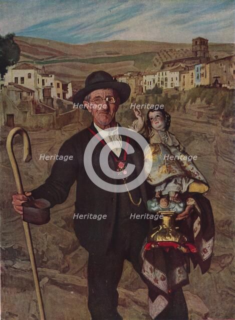 'Piety and Alms', c1921. Artist: Jose Maria Rodriguez Acosta.