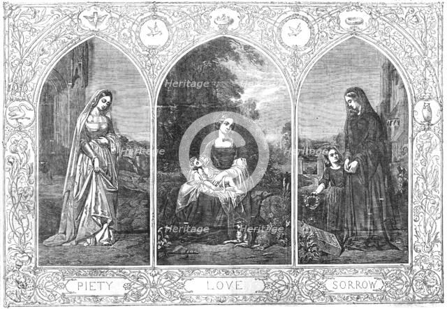Piety - Love - Sorrow, 1854. Creator: Unknown.