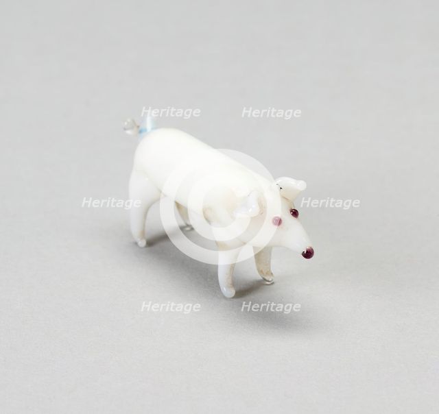 Pig, France, 18th century. Creator: Verres de Nevers.