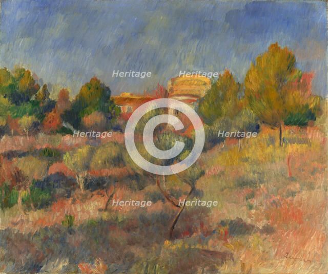 Pigeon Coop at Bellevue. Artist: Renoir, Pierre Auguste (1841-1919)