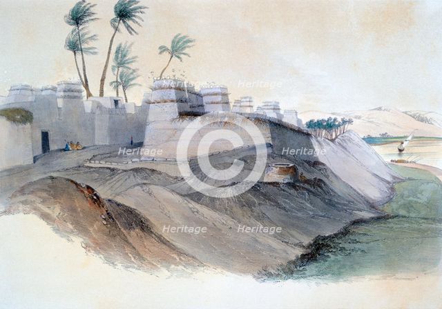 'Pigeon Houses at Ekhmim', 19th century. Artist: Lord Wharncliffe